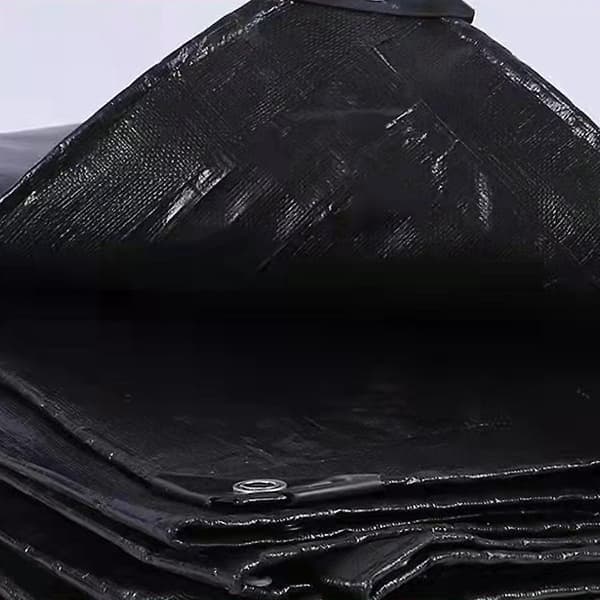 Musta vahva pressu - 260GSM, 2m x 3m-XS5- 0.7 0.7