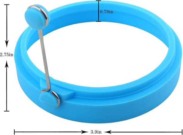 Silikone æggering, non-stick æggekogningsring, æggekogning-FA6-