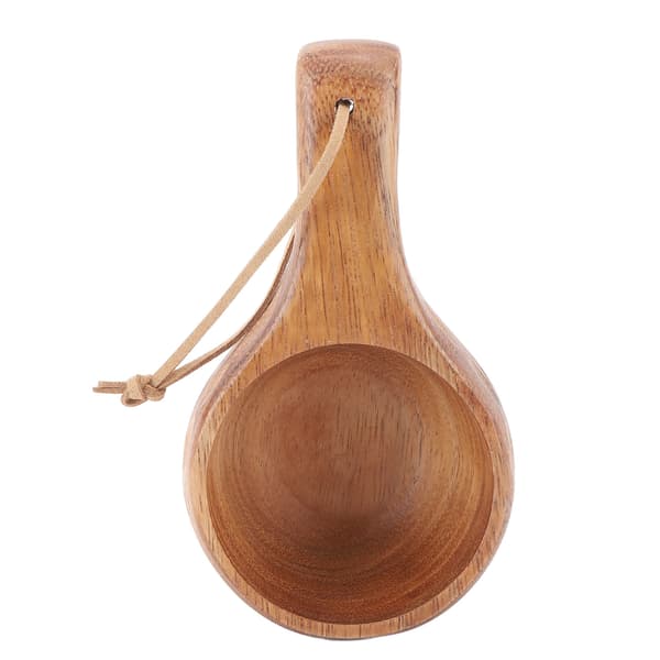 Wooden Coffee Cup 220ML Eco-Friendly Portable Heat Insulating Coffee Cup with Comfortable Grip for Home Turtle Thin Handle
