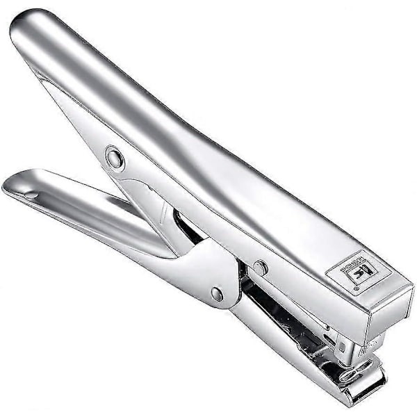 Plier Stapler Heavy Duty Office Stapler Handheld 20-Sheet Stapler Paper Stapling Machine with 2000 Staples, Silver