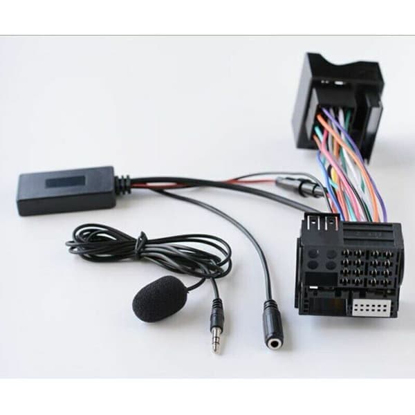 Bilmusikkadapterenhet med mikrofon Handsfree Bluetooth AUX 5.0 for Audi A4 B7 TTs TT A8 R8