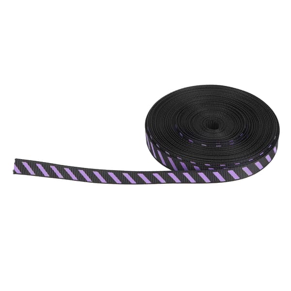 Polyester Ribbon Waterproof High Density 10 Yard 10mm Width Gift Wrapping Craft DIY Ribbon#4