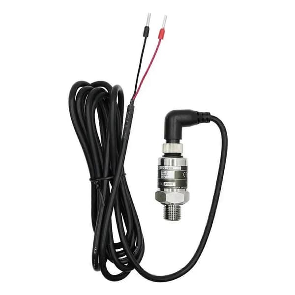 Ny trykomformerkabel tryktransmitter vand gas hydraulisk sensor Sølv Silver