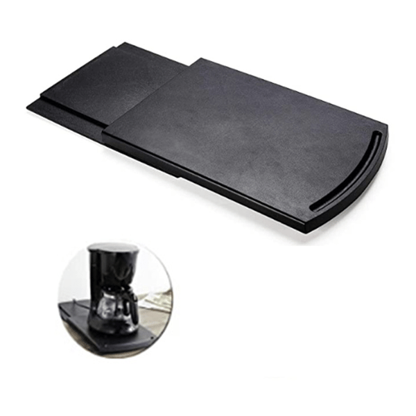 Practical Pull-Out Tray for Coffee Makers, Kitchen Appliance Movable Ca