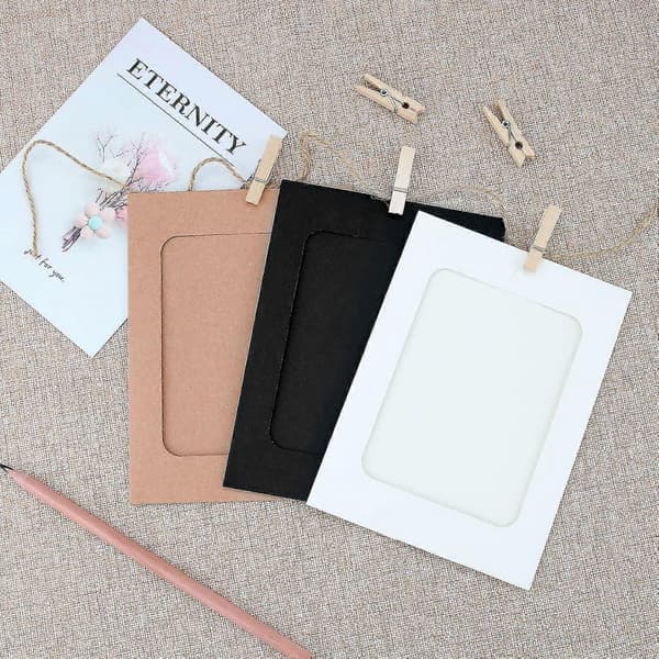 30 stk DIY papirfotoramme hengende