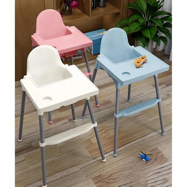 Justerbar fothviler til barnestol – Passer IKEA Antilop Rosa Rosa