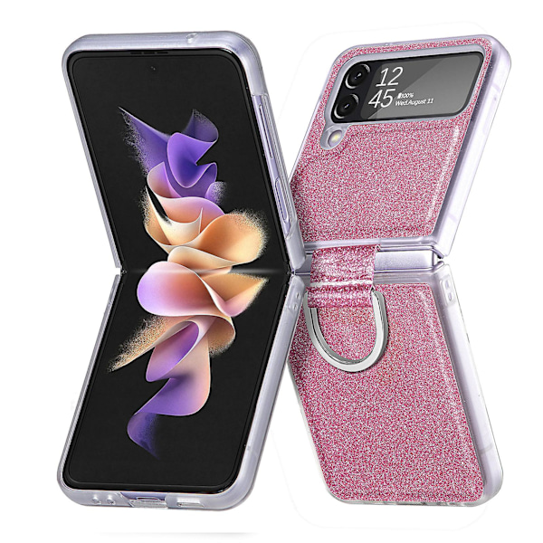 Glittercover Kompatibelt med Samsung Galaxy Z Flip4 5g
