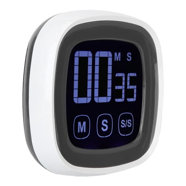 Digital Kitchen Timer Large Screen Loud Alarm BBQ Countdown Reminders Household Stopwatch with Magnet [CO]