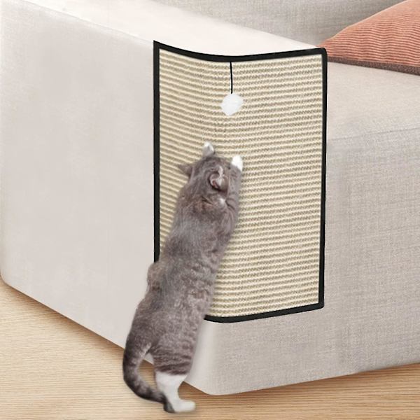Katteklorematte - Katteklorematte Ripebeskyttelse sofa, klorebrett vegg med katteball