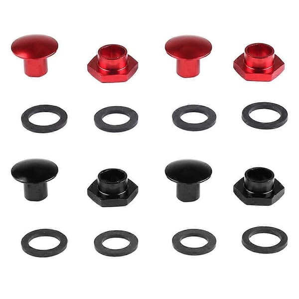 Complete Rear Window Support Rod Set for Honda Civic 92-95 EG Red Red