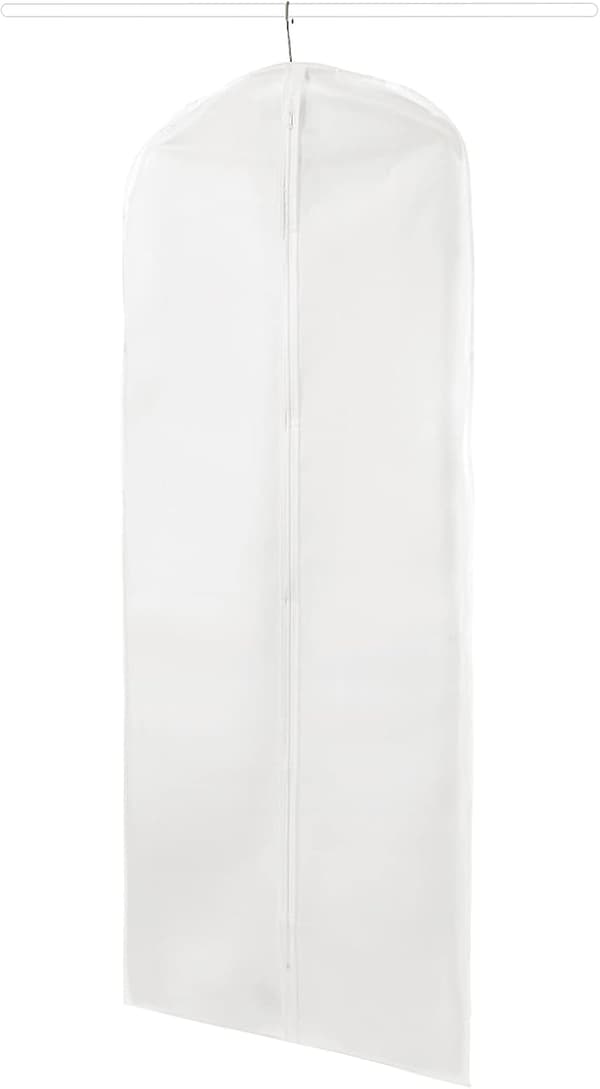 Klespose, hvit, stor 60 x 135 cm minimalistisk klespose