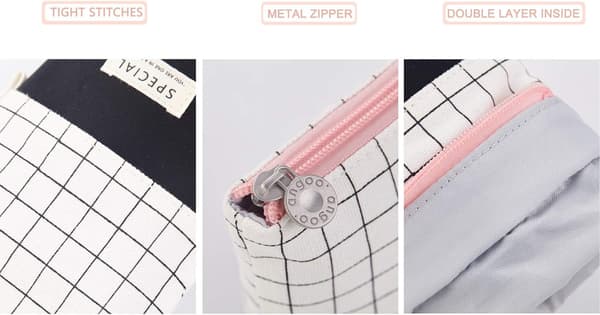 Durable Telescopic Canvas Pencil Case - Pencil Case for Boys