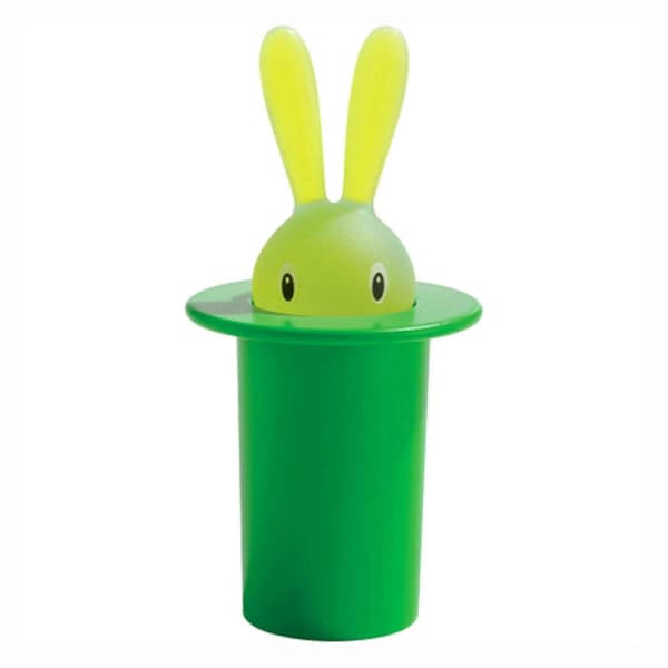 Toothpick Storage Box Large Capacity Dustproof Self-Picking Rabbit Toothpick Holder for Home Quick Green Green
