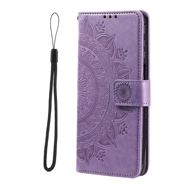 iPhone 17 Mandala Plånboksfodral - Lila Lila lila Lila purple