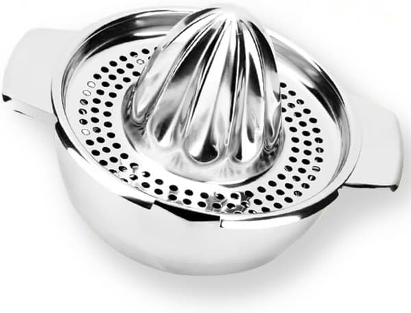 Citruspress i rustfrit stål, manuel juicer til lime, citrusfrugter og appelsiner