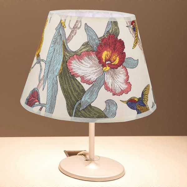 Floral Lampshade E27 Decorative Lampshade Table Lamp Decor