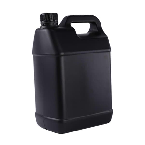 4L Flad Dunk Industriel Anvendelse Robust Kemikalieopbevaring Tønde PE Sort Beholder