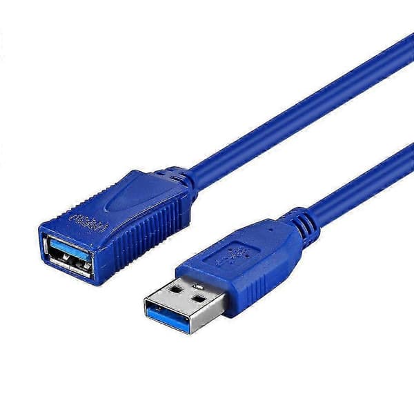 USB 3.0 A hann til hunn-kontakt 1m/3.2ft superrask skjøtekabel