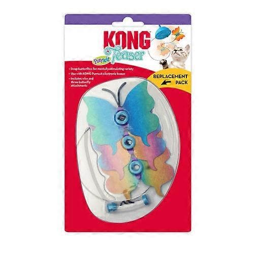 Kong KONG Teaser Purrsuit Butterfly Replacement Pack Cat Toy, 1 Piece/One Size