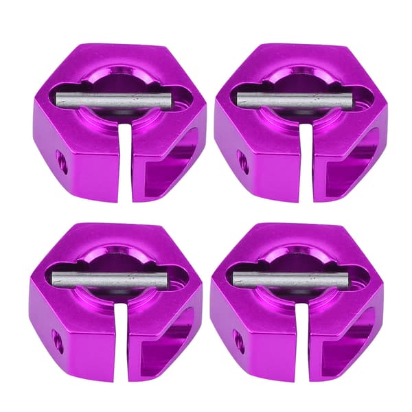 12 mm Universal Wheel Hex Navadapter för HSP Sakura 1/10 skala RC-bil (5 mm, lila)