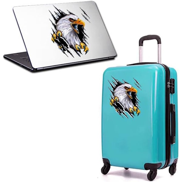 3D Eagle Car Sticker, 3D Eagle Decal, Creative Animal