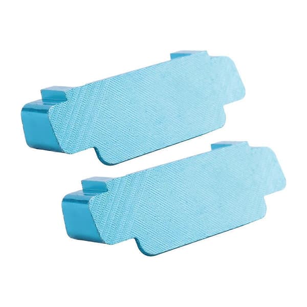 2 stk. opgraderede reservedele RC bil forreste bageste kofanger til A959-B A969-B A979-B blå blue