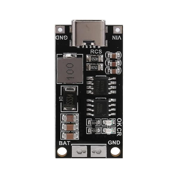 4s Typ-c Till 16.8v Step-up Boost Polymer - Laddarmodul För 7.4v 11.1v 14.8v 18650(4s 4a)