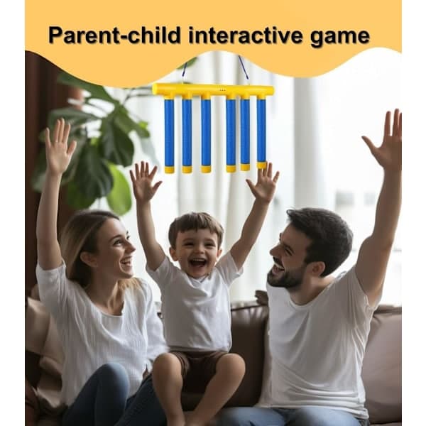 Reaction Time Training Toy - Falling Sticks Challenge, Hand-Eye Coordination Game for Kids and Adults (Blue)