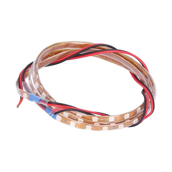 90 cm LED Strip 90 Lamp Chips Decorative Ambient Lighting 12V Universal for Car Motorcycle Blue Light
