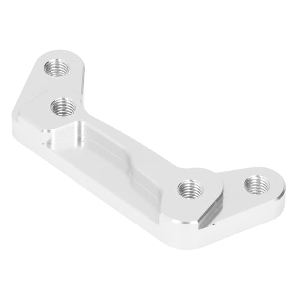 Motorcycle Rear Brake Caliper Adapter Aluminum with Screws Replacement for Vespa GTS GTV300Silver