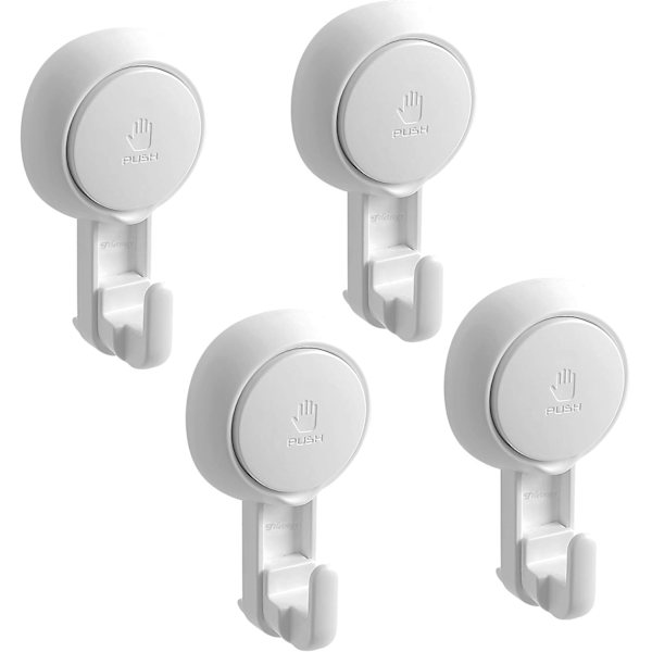 Sugkoppar utan borrning 4-pack Extra starka