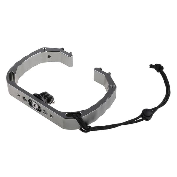 Stabilizer Holder Cage For Go Pro Camera Accessories Selfie Monopod Mount