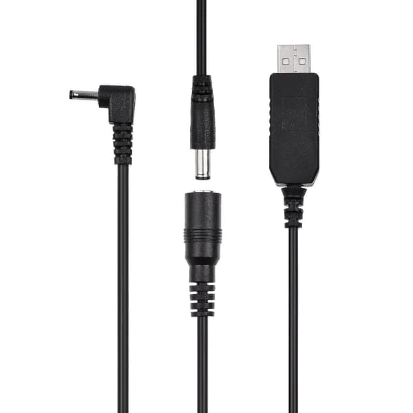 ACK-E10 5V USB Dummy Batteri DC Koblingsadapter (erstatter LP-E10) for Rebel T3/T5/T6/T7/T100