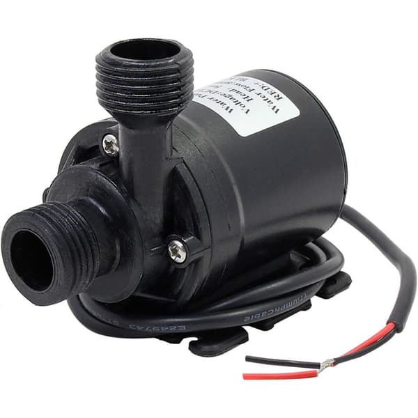 800L/H 5M Dykpumpe DC 12V Amfibisk Pumpe til Dam Akvarium Solfontæne Pool Vandcirkulation