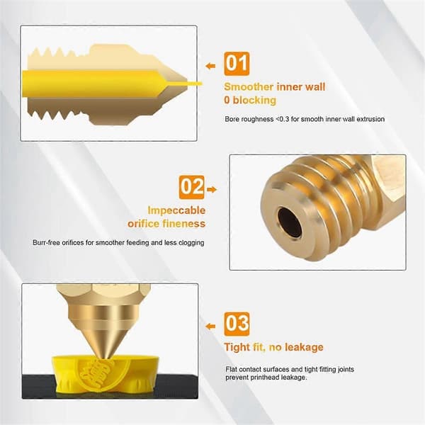Ekstruder Opgraderings Varmeblok Sæt Høj Temperatur 300 Titanium Varmeafbryder til 3 S1/Ender3 S1 Pro