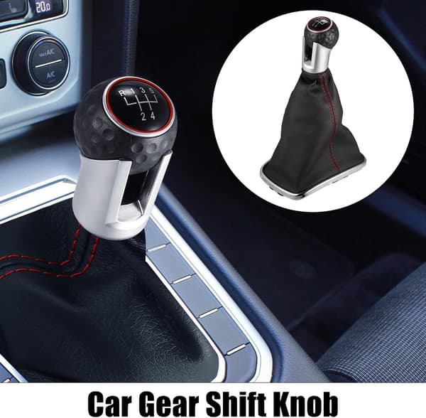 5-trins gearstangsmanchet kompatibel med VW Golf 5 6 MK5 MK6 2003-2013 5 gear