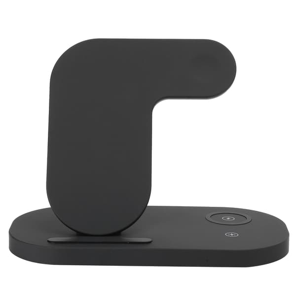 3-in-1 Waterfall Lamp Wireless Charger Stand Phone Watch Headset Fast Charging Station