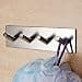 Self-adhesive stainless steel coat hooks decorative sticker wall