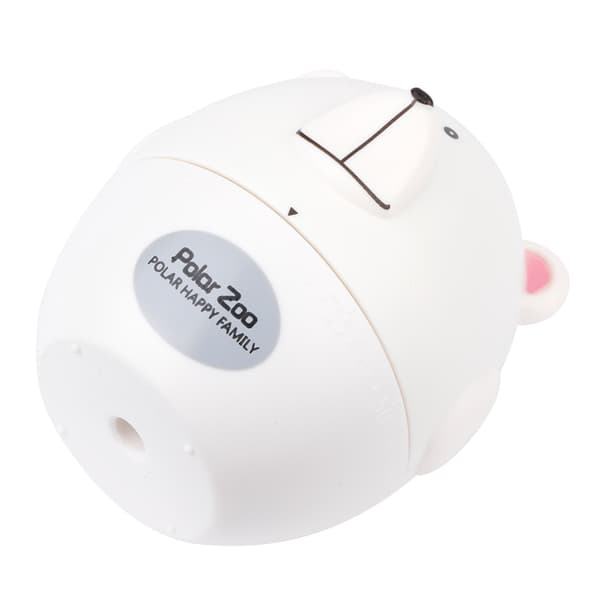 Portable Cute Cartoon Animal Bear Shape Kitchen Cooking Mechanical Timer Alarm White
