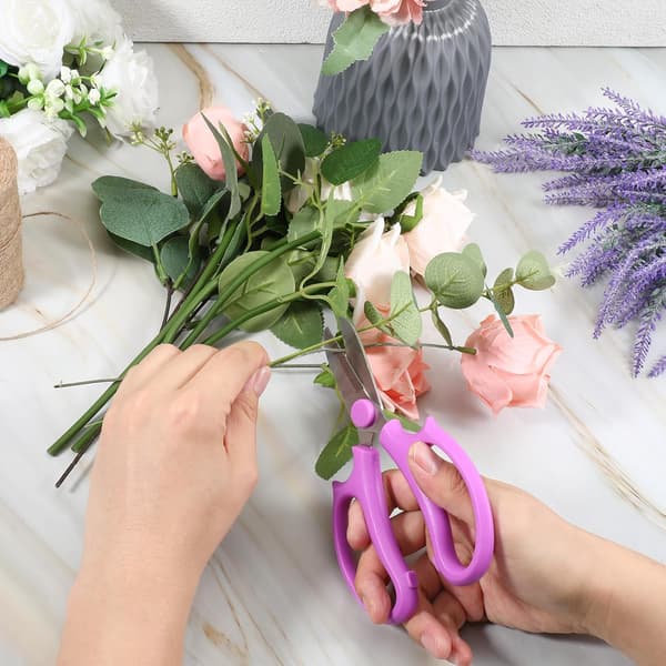 16 stk. blomstersaks for friske arrangementer, trimming