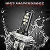 2 pcs H4 LED Headlight Bulbs Kit High Low Beam 220w 60000lm Super Bright 6000k White