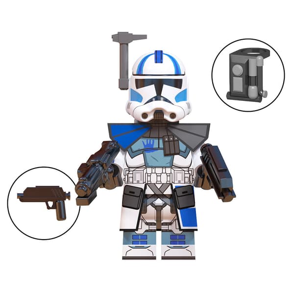 st Star Wars Minifigurer Actionfigurer Byggeklodser Legetøj