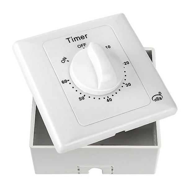 Timer Switch Mechanical Minute Countdown Automatically Shut Off Power [OM] 60min-FF- 60min 60min 60min