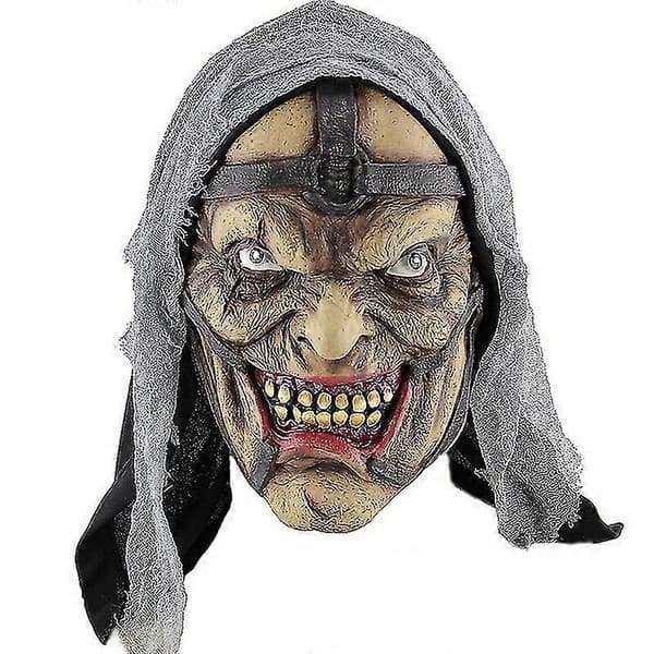 Vuxen Skräck Ond Realistisk Latex Mask Cosplay Kostymtillbehör