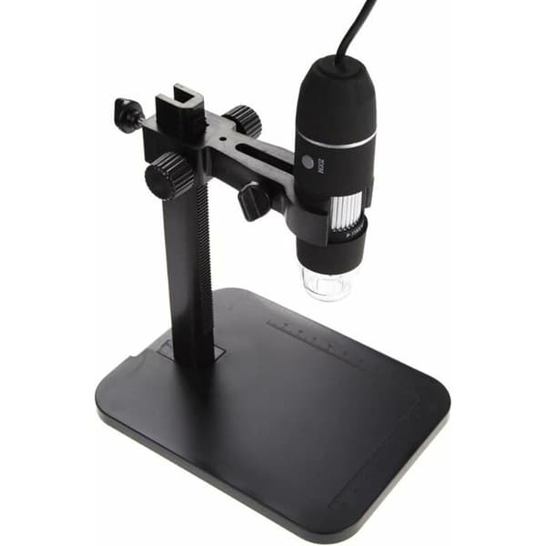 Professional USB Microscope USB Digital Microscope 1000X 8 LED 2MP Camera Magnification Zoom Borescope Electronic Microscope with Lifting Bracket
