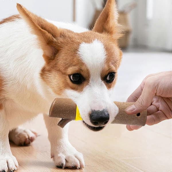 Bidelegetøj til hvalpe - Hundlegetøj til bidende | Interaktivt tyggelegetøj til hunde til aggressive tyggere, interaktivt hundlegetøj