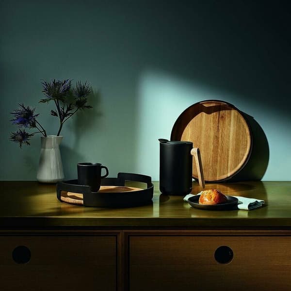 Nordic Kitchen Serveringsbrett, Enkelt og Tidløst Design, Svart