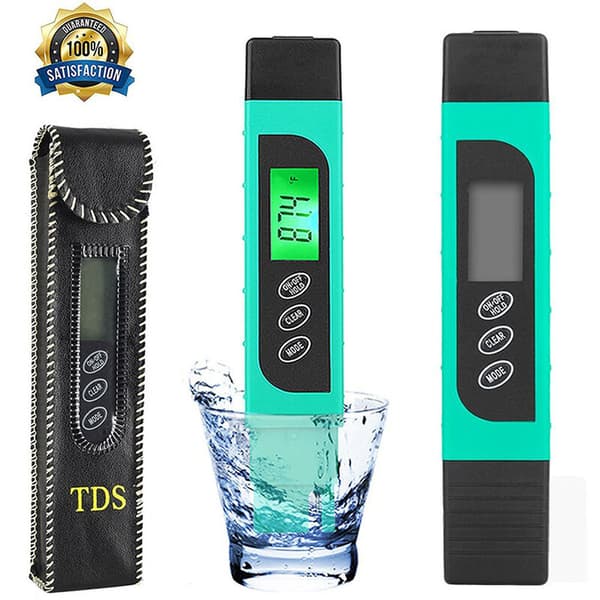 Water TDS Meter, Water Quality Tester, HASFINE 3-in-1 TDS Digital Conductivity Meter, EC & Temperature Meter