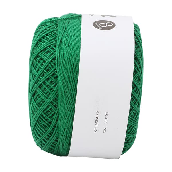 Lace Yarn Cotton Hand Crocheted Summer Silk Light Thin Line (6623 Dark Green)