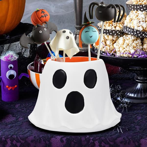 Makeiskulho söpö Halloween-koriste hartsikynäpidike -